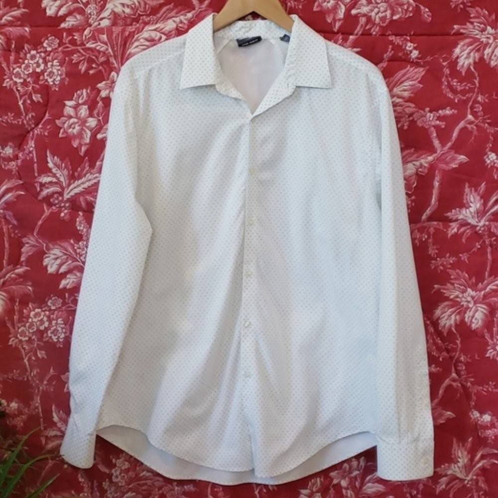 Van Heusen Flex Slim Fit Button Down Dress Shirt